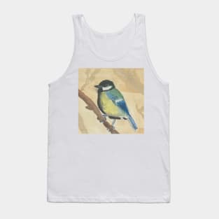 great tit bird Tank Top